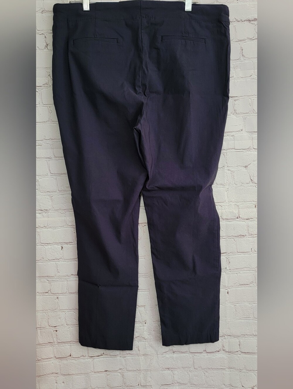 Hilary Radley Women's Navy Dress Pants XL - Picture 2 of 3